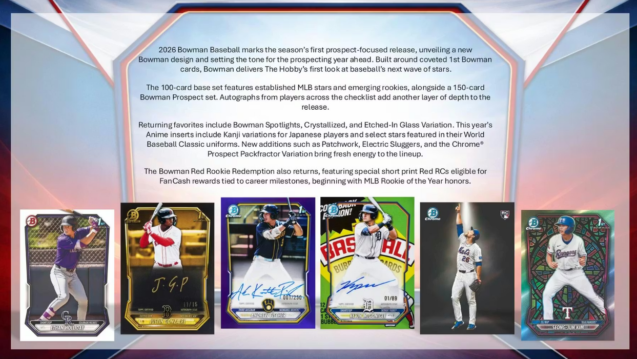 2026 Bowman Baseball Breaker's Delight Box