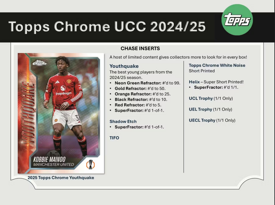 2025-26 Topps Chrome UEFA Club Competitions Breaker's Delight Box