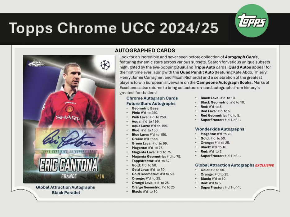 2025-26 Topps Chrome UEFA Club Competitions Breaker's Delight Box