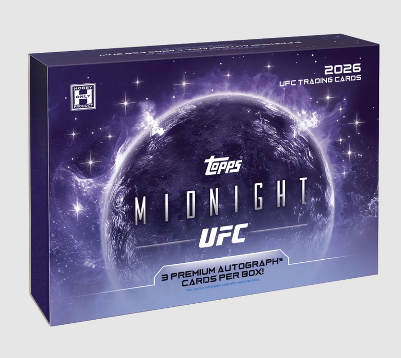 2026 Topps Midnight UFC Hobby Box