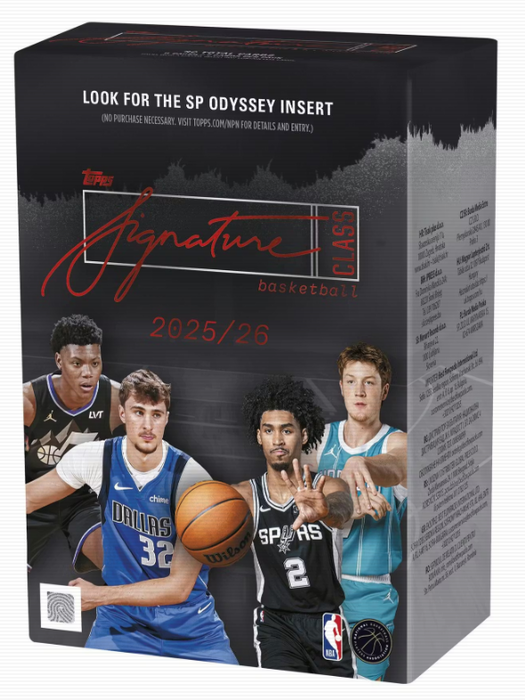 2025-26 Topps Signature Class Basketball Blaster Box (Pre-Order: May 28)
