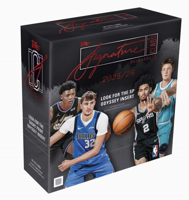 2025-26 Topps Signature Class Basketball Mega Box (Pre-Order: May 28)