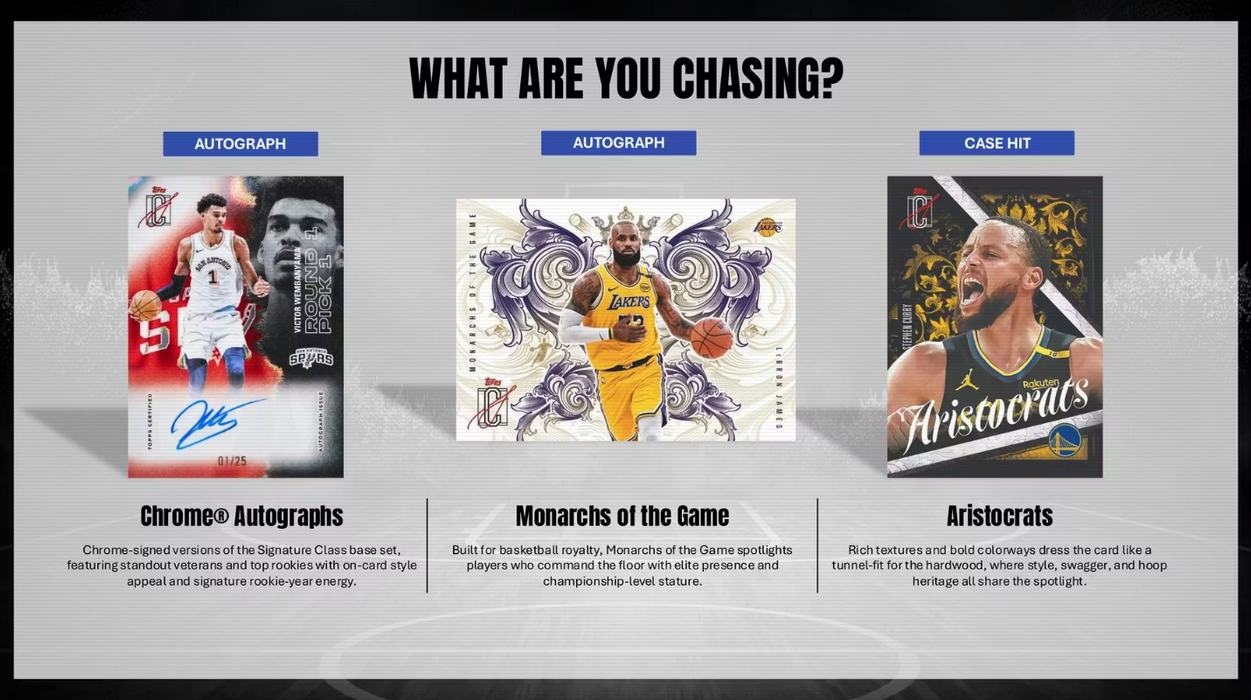2025-26 Topps Signature Class Basketball Mega Box (Pre-Order: May 28)