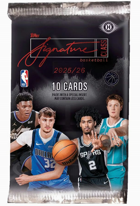 2025-26 Topps Signature Class Basketball Hobby Jumbo Box
