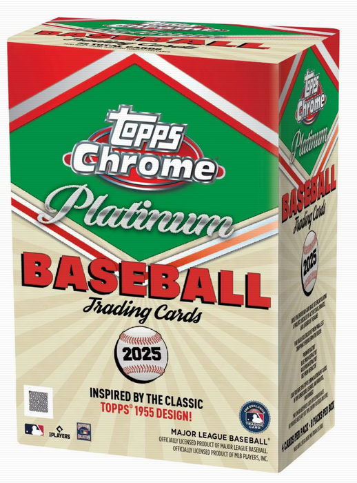 2025 Topps Chrome Platinum '55 Baseball Value Blaster Box