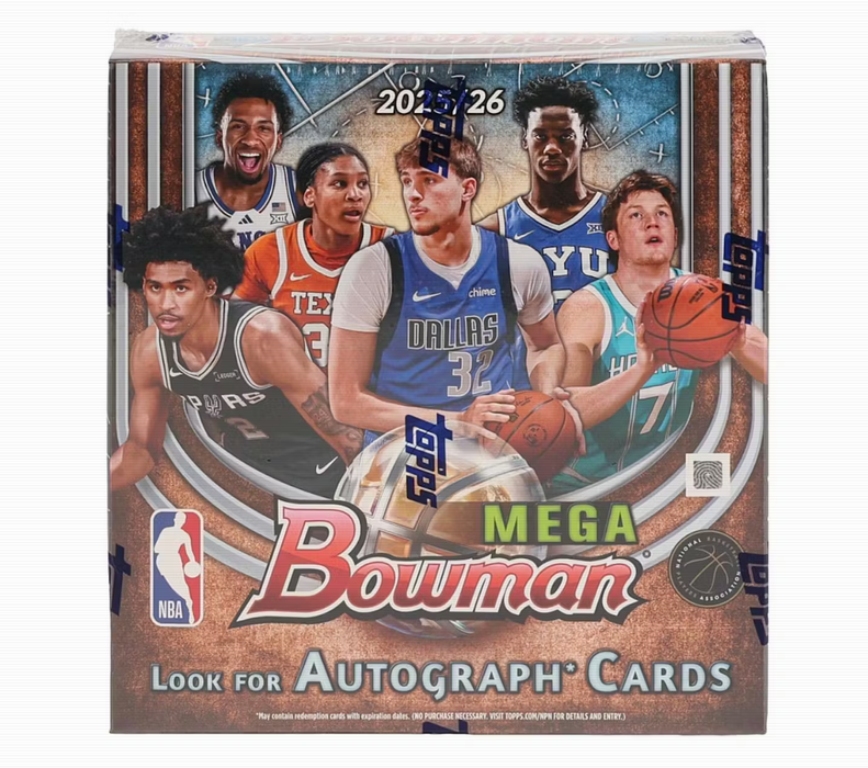2025-26 Topps Bowman Basketball Mega Box