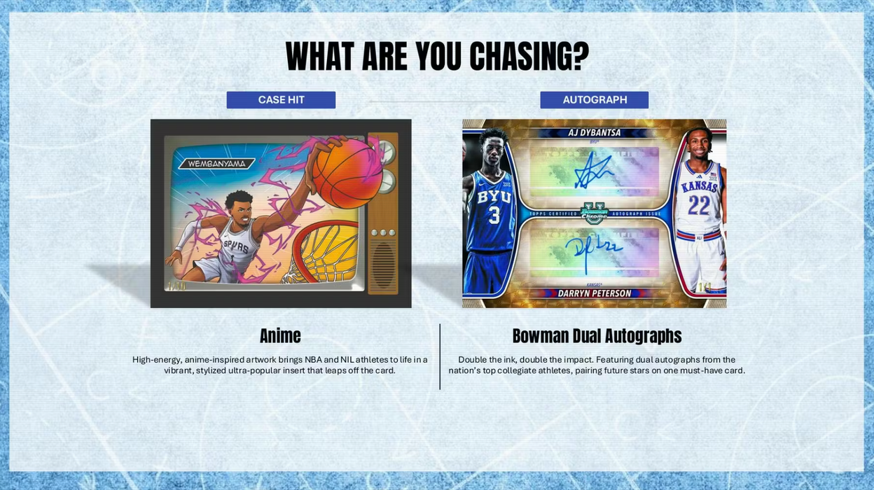 2025-26 Topps Bowman Basketball Hobby Box