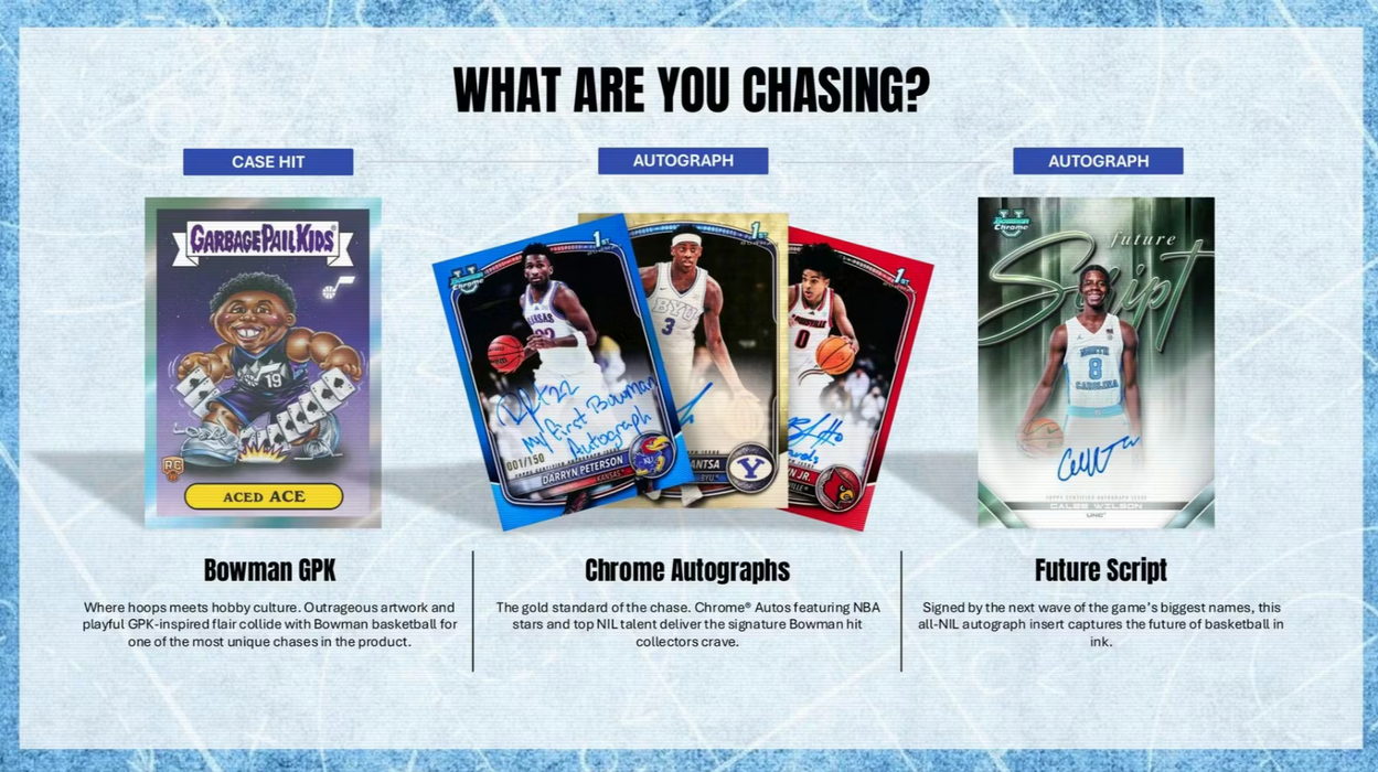 2025-26 Topps Bowman Basketball Hobby Box
