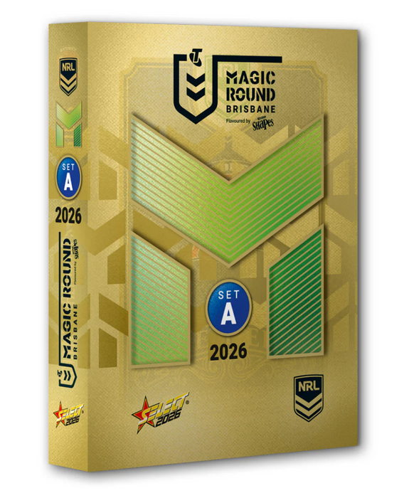 2026 Select NRL Magic Round Series Full Set + Sticker Box Bundle