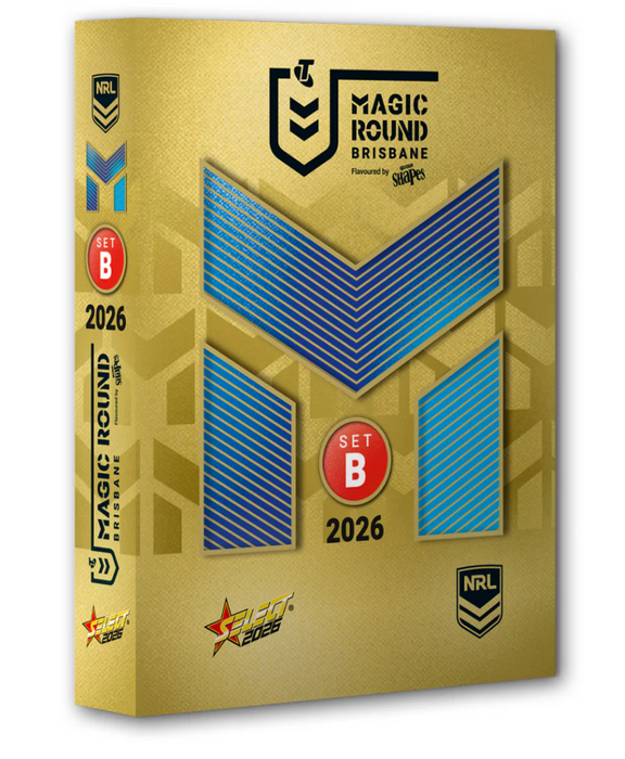 2026 Select NRL Magic Round Series Full Set + Sticker Box Bundle