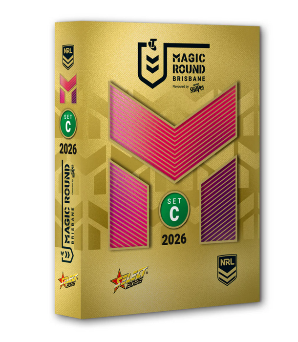 2026 Select NRL Magic Round Series Full Set + Sticker Box Bundle