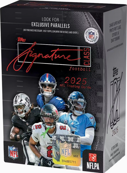 2025 Topps Signature Class Football NFL Value Blaster Box (Pre-Order: June 5)