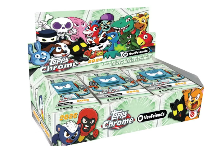 2026 Topps Chrome VeeFriends Hobby Box (Pre-Order: June 10)