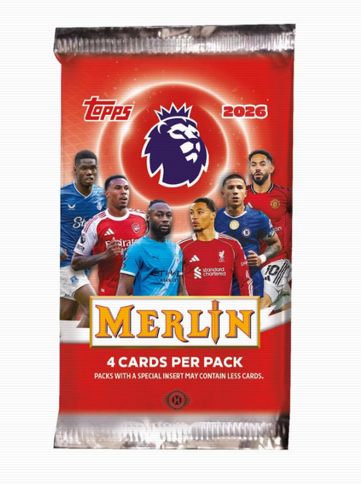 2026 Topps Merlin Premier League EPL Soccer Hobby Box (Pre-Order: June 11)