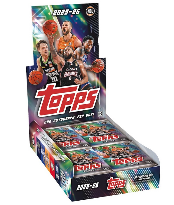 2025-26 Topps NBL Basketball Hobby Box (Pre-Order: June 26)