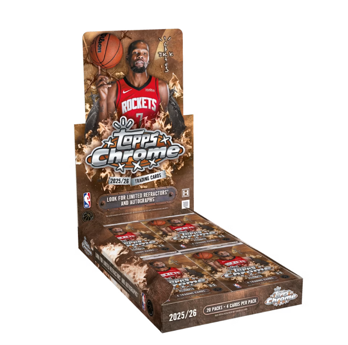 2025-26 Topps Chrome Cactus Jack Basketball Hobby Box (Pre-Order: June 19)