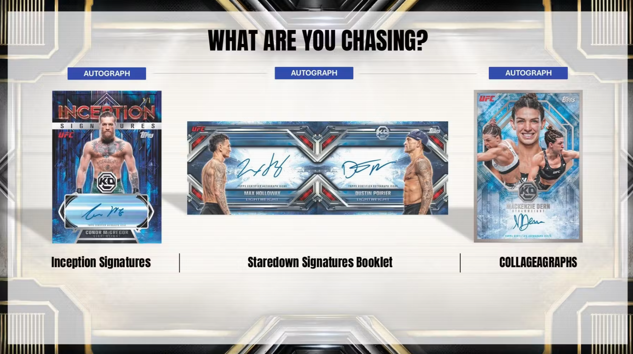 2026 Topps Knockout UFC Hobby Box (Pre-Order: June 26)