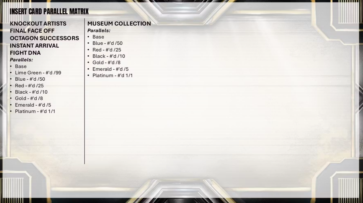 2026 Topps Knockout UFC Hobby Box (Pre-Order: June 26)