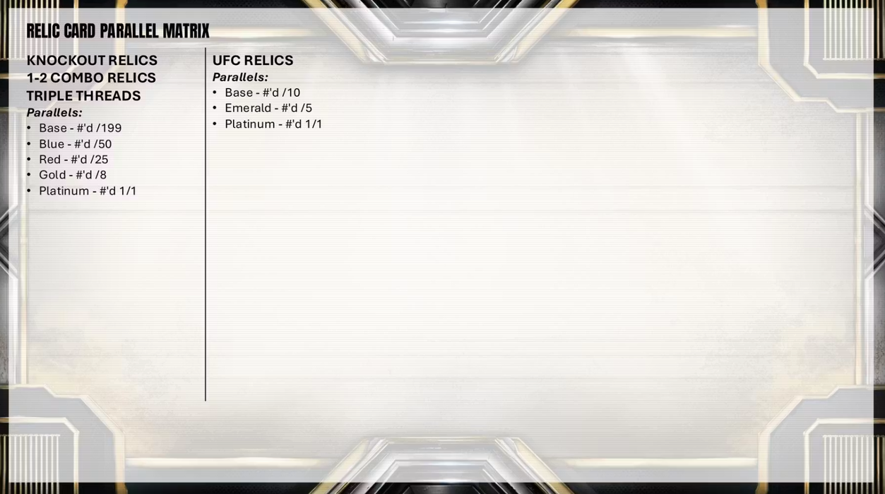 2026 Topps Knockout UFC Hobby Box (Pre-Order: June 26)