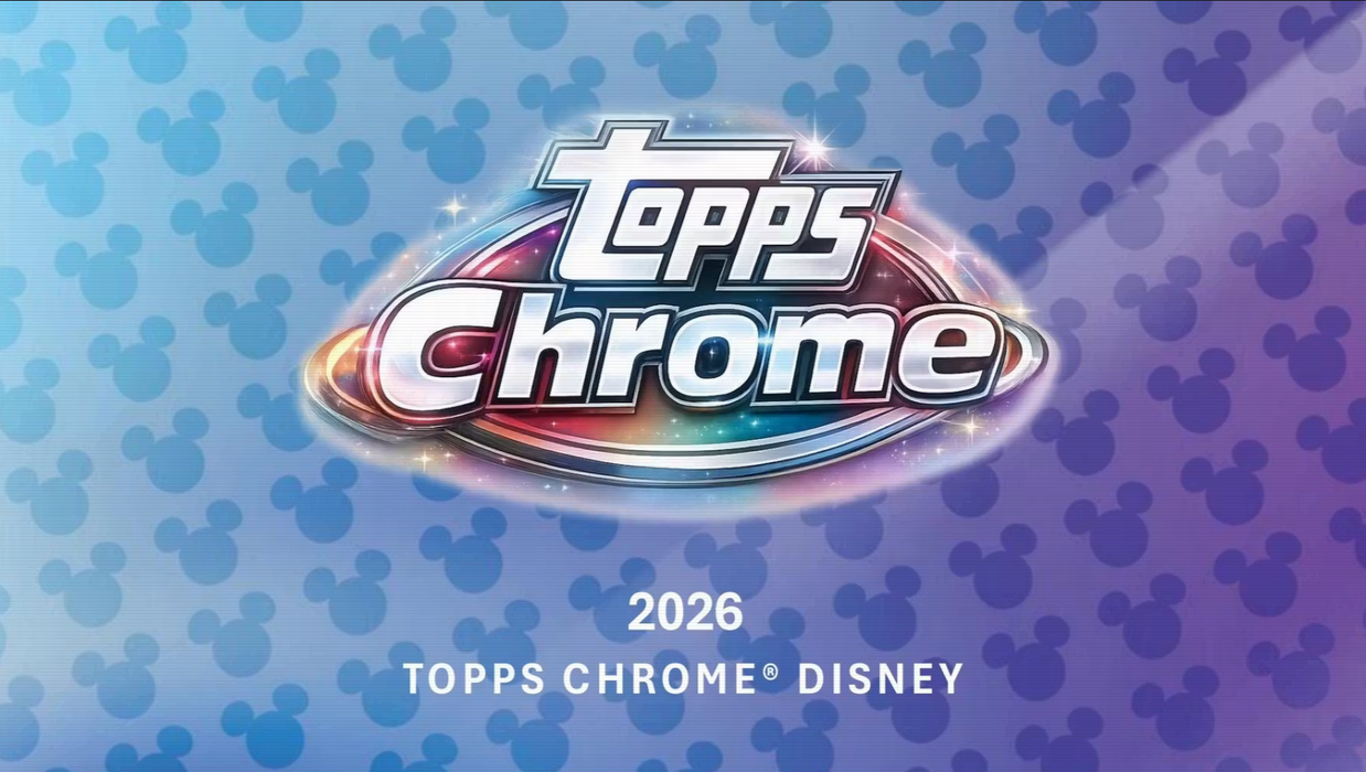 2026 Topps Chrome Disney Value Blaster Box (Pre-Order: June 17)