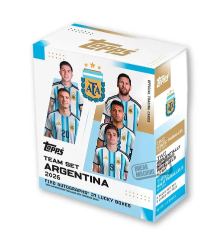 2025-26 Topps Team Set Argentina - Hobby Box (Pre-Order: June 11)
