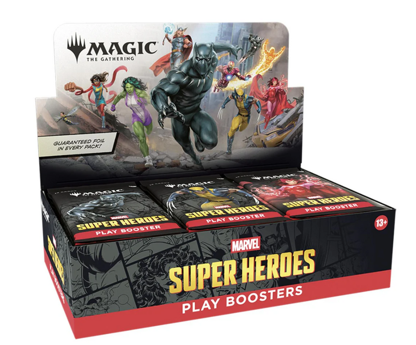Magic The Gathering: Marvel Super Heroes - Play Booster Box (Pre-Order: June 26)