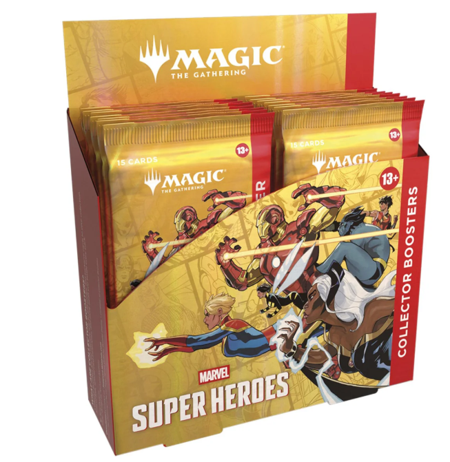Magic The Gathering: Marvel Super Heroes - Collector Booster Box (Pre-Order: June 26)