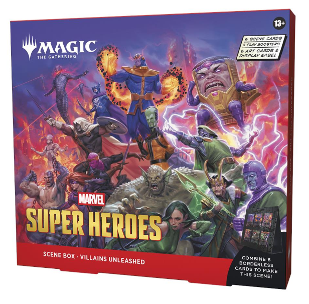 Magic The Gathering: Marvel Super Heroes - Scene Box (Pre-Order: June 26)