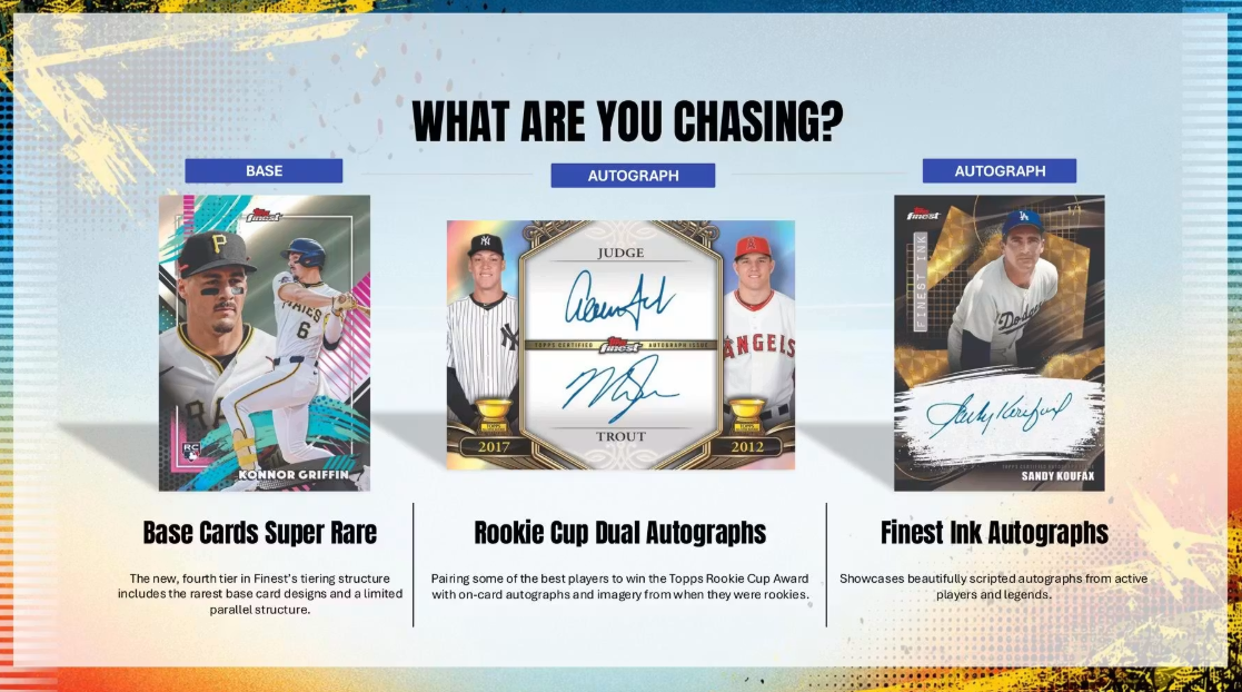 2026 Topps Finest Baseball Hobby Box (Pre-Order: July 15)