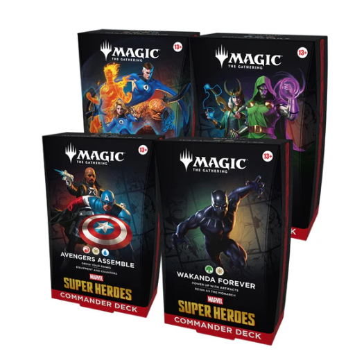Magic The Gathering: Marvel Super Heroes - Commander Decks x 1