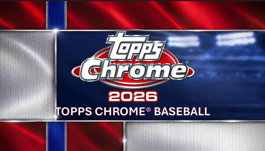 2026 Topps Chrome Baseball Hobby Jumbo Box (Pre-Order: July 22)