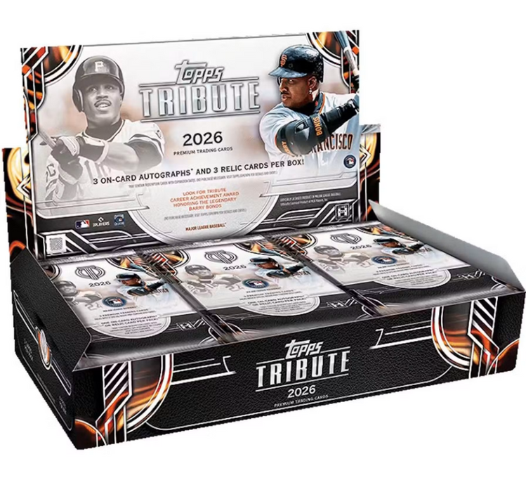 2026 Topps Tribute Baseball Hobby Box (Pre-Order: July 29)
