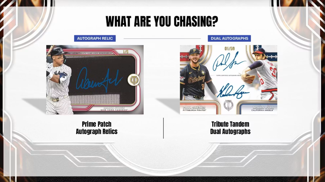 2026 Topps Tribute Baseball Hobby Box (Pre-Order: July 29)