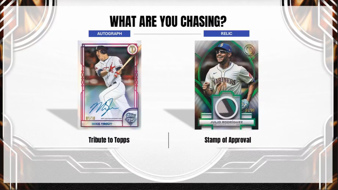 2026 Topps Tribute Baseball Hobby Box (Pre-Order: July 29)