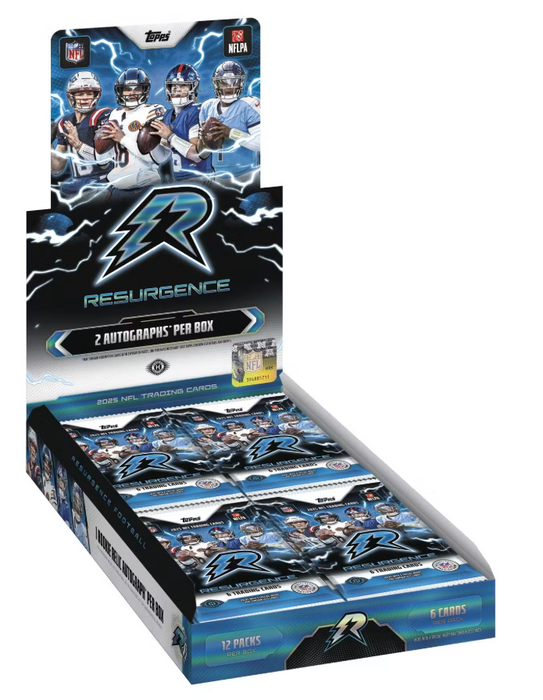 2025 Topps Resurgence Football NFL Hobby Box (Pre-Order: July 31)