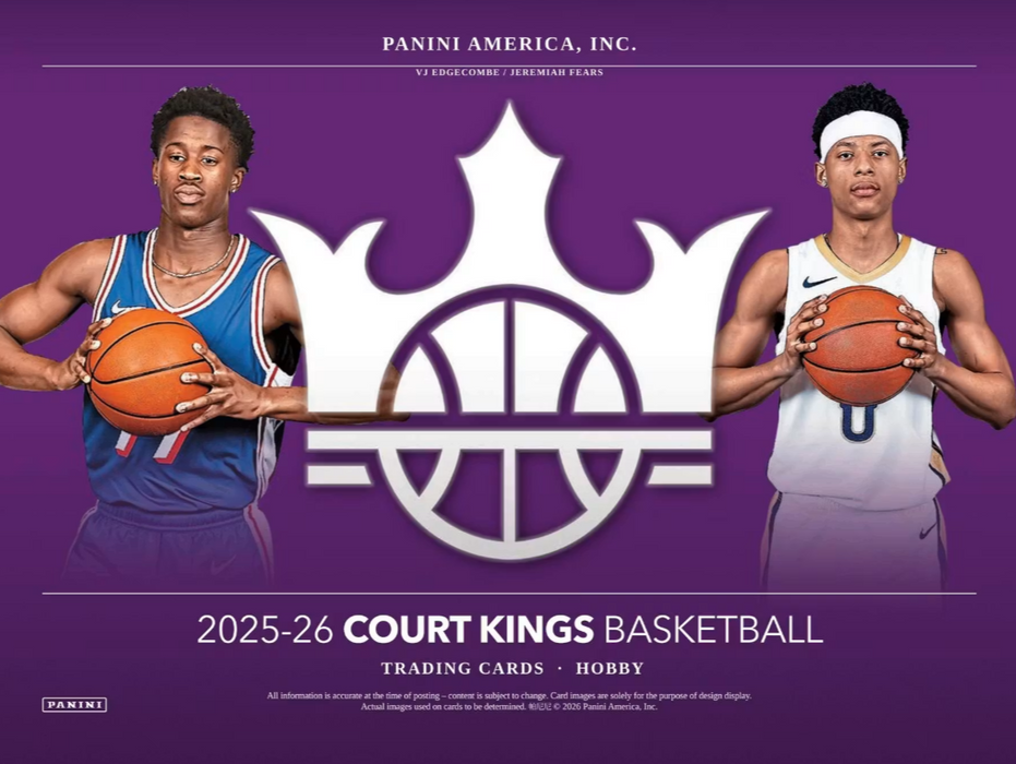2025-26 Panini Court Kings Basketball Hobby Box (Pre-Order: July 25)