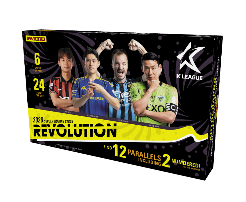 2026 Panini Revolution K League Soccer Trading Card Hobby Box (Pre-Order: August 8)
