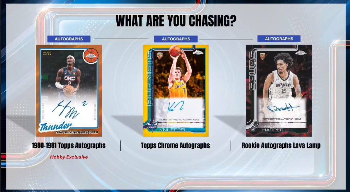 2025-26 Topps Chrome Update Basketball Mega Box (Pre-Order: August 6)