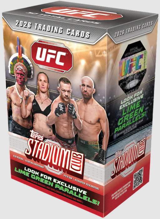 2026 Topps Stadium Club UFC Value Box (Pre-Order: August 14)