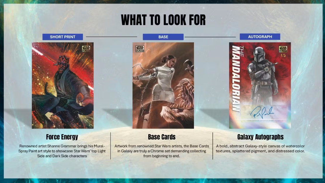 2026 Topps Chrome Star Wars Galaxy Hobby Box (Pre-Order: August 12)