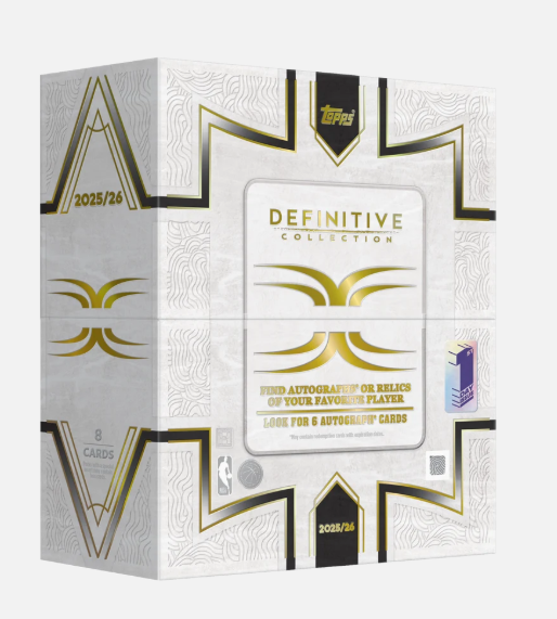 2025-26 Topps Definitive Basketball Hobby Box (Pre-Order: September 17)