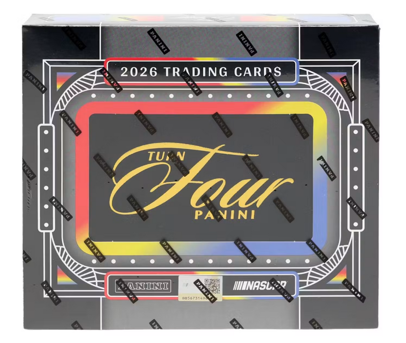 2026 Panini Turn Four Racing Trading Card Box Hobby Box (Pre-Order: August 13)