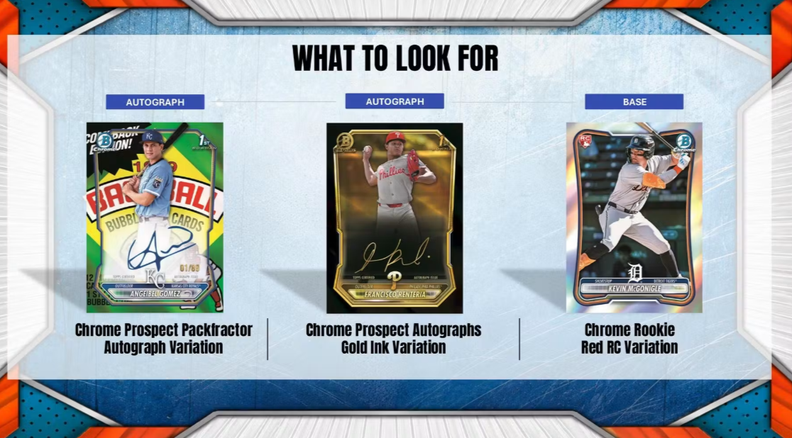 2026 Bowman Chrome Baseball Delight Box (Pre-Order: September 9)
