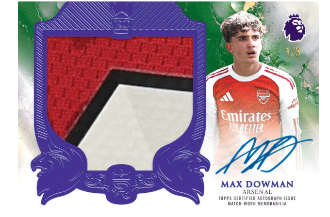 2026 Topps Royalty Premier League EPL Soccer Hobby Box (Pre-Order: September 24)