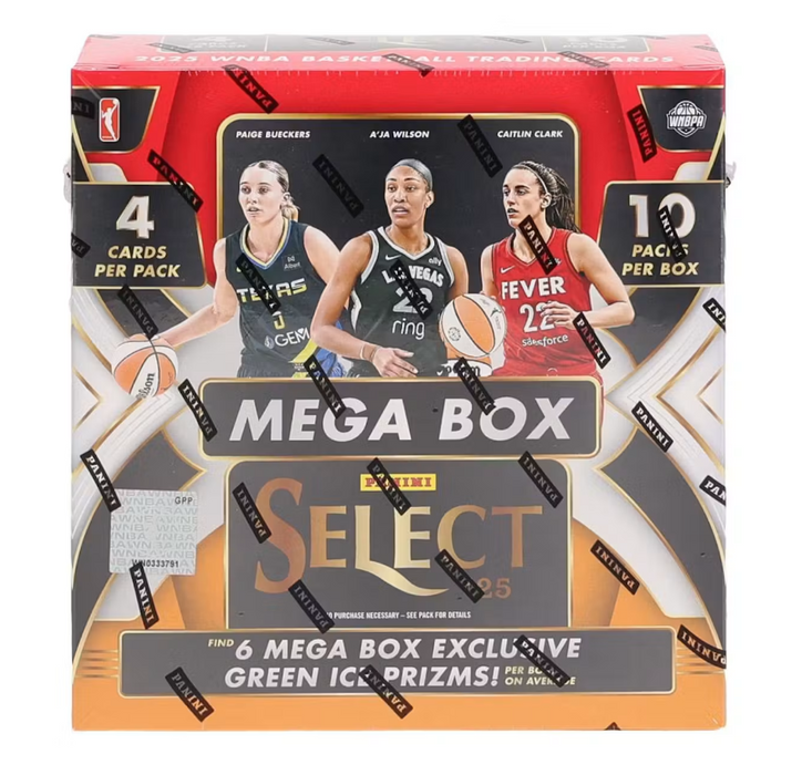 2025 Panini Select WNBA Basketball Mega Hobby Box