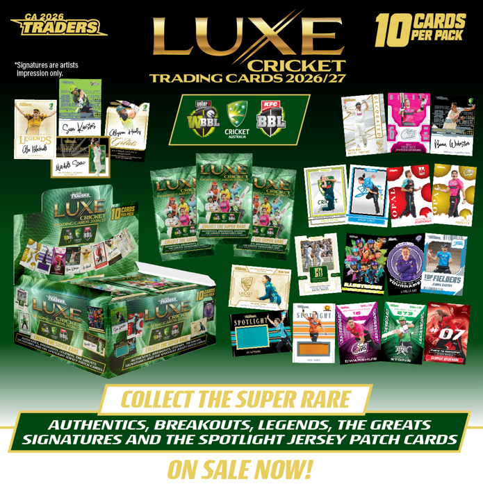 2026-27 TLA Cricket Luxe Hobby Box (Pre-Order: November 1)