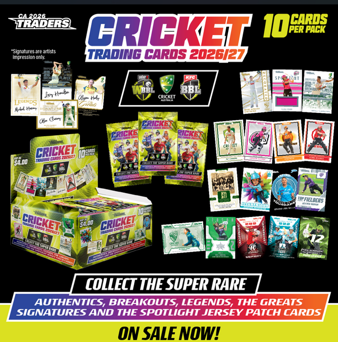 2026-27 TLA Cricket Retail Box (Pre-Order: November 1)