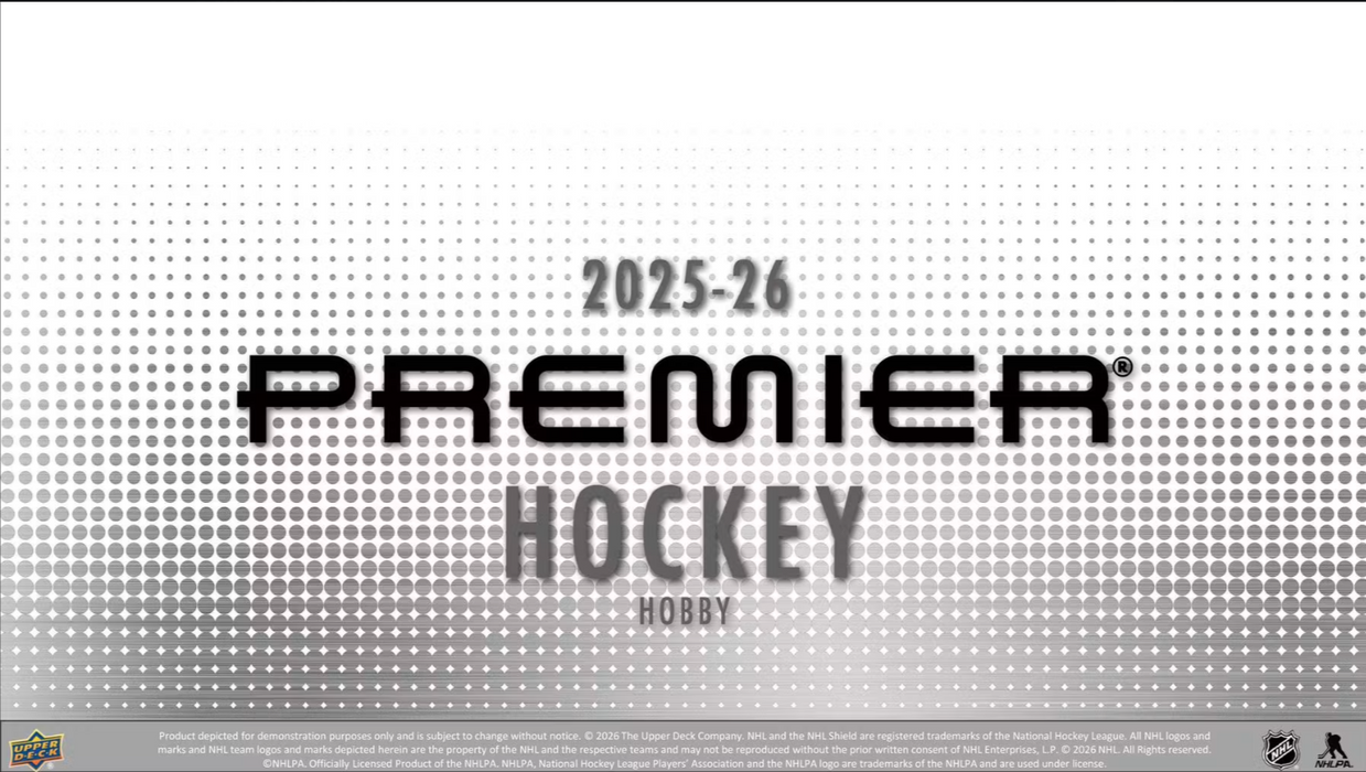 2025-26 Upper Deck Premier Hockey Hobby Box