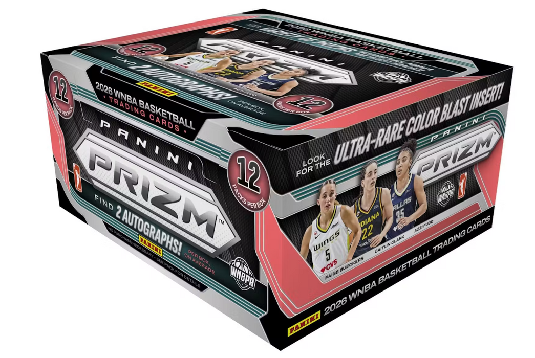 2026 Panini Prizm WNBA Basketball Hobby Box (Pre-Order: October 1)