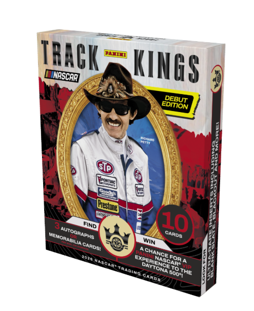 2026 Panini Track Kings NASCAR Racing Hobby Box (Pre-Order: October 10)